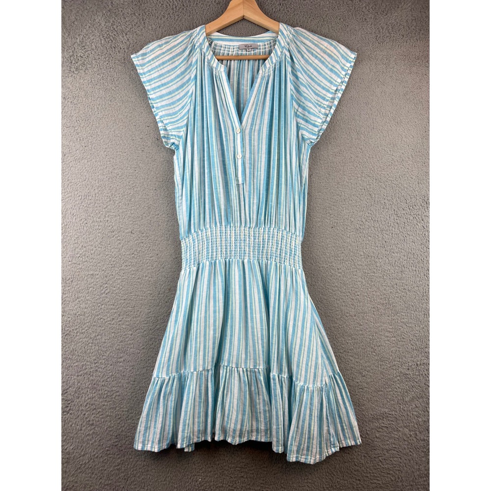 Rails Women's Augustine Stripe Linen Blend Dress size S - Picture 1 of 11